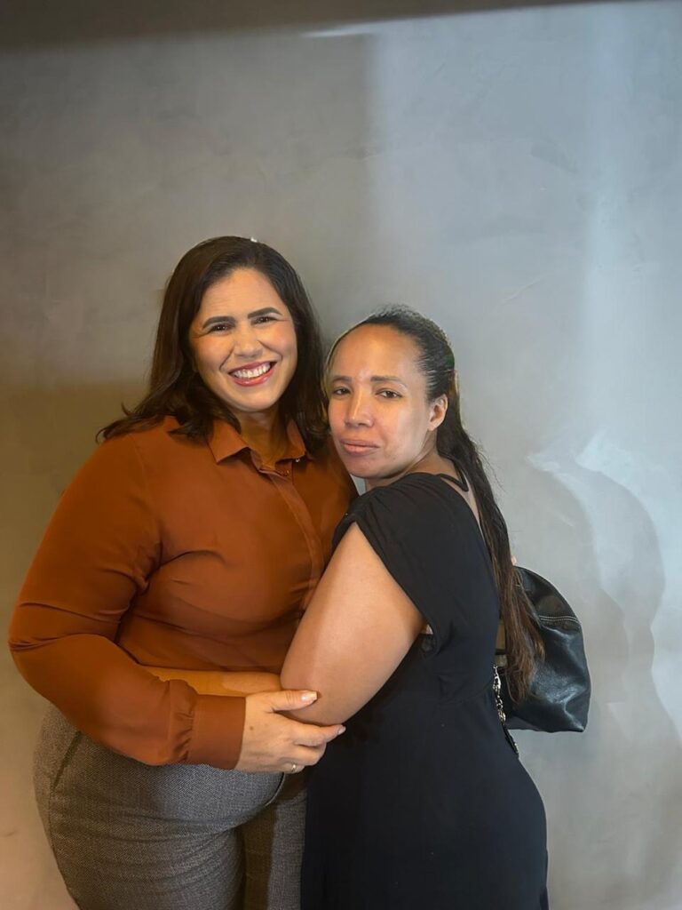 Advogada Catiane Cabral e Jaqueline Chagas - Fundadora do Unidas para Sempre